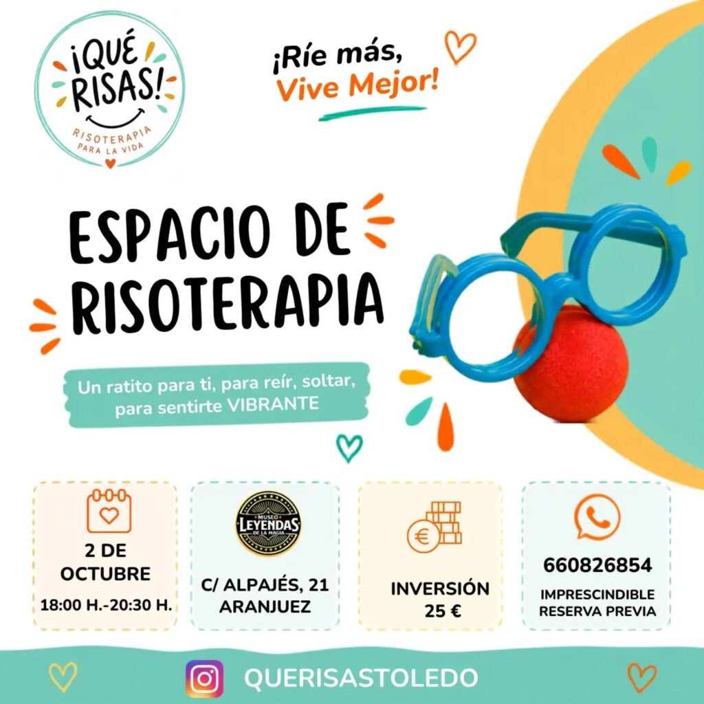 Espacio de Risoterapia Aranjuez Octubre 2026